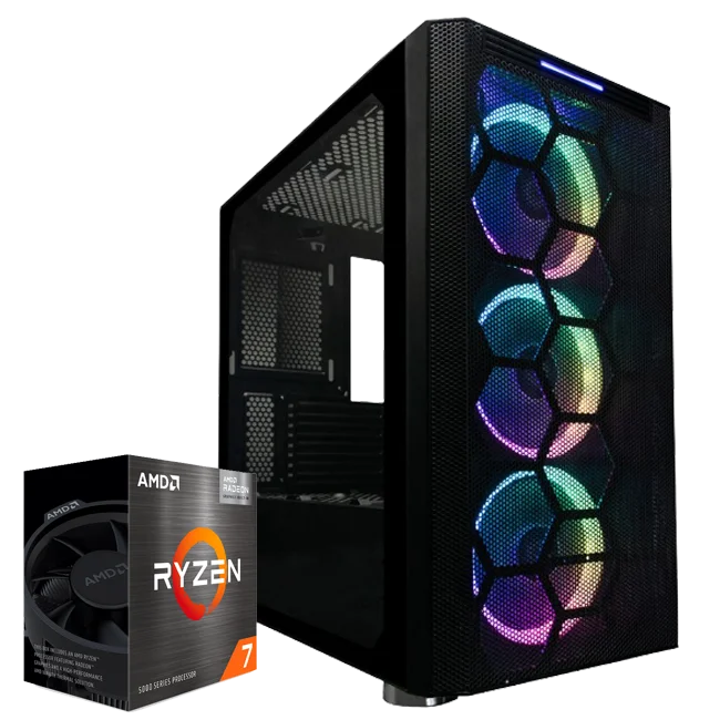 Imagen de Pc Gamer con procesador Ryzen 7 modelo 5700G