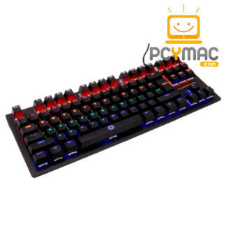 Teclado Gamer Vortred Alámbrico Alpha RGB USB 1.5 Metros Negro